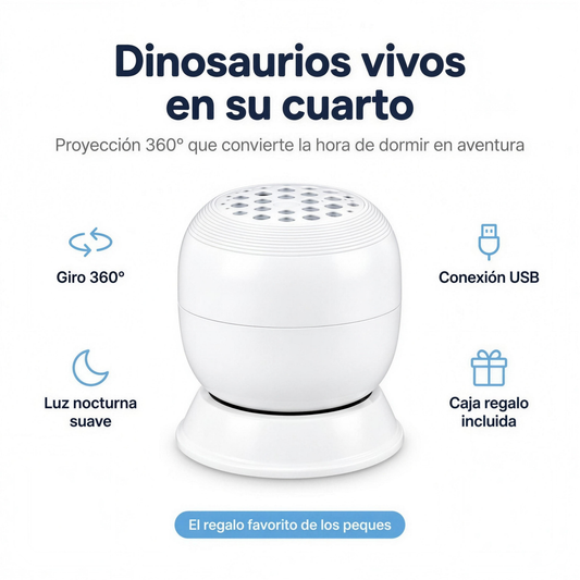 LumiRex™ - Proyector de Dinosaurios