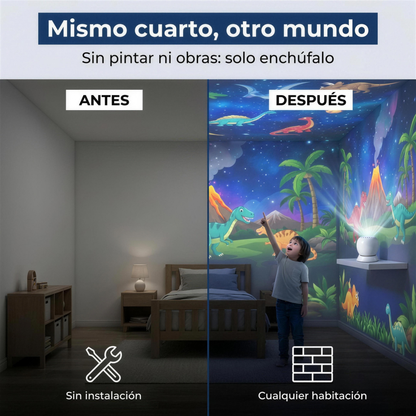 LumiRex™ - Proyector de Dinosaurios